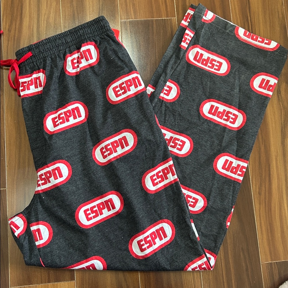 Large men’s ESPN pajama pants nwt
